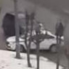 В Пензе случилась авария с машиной ДПС. ВИДЕО