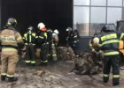 В Пензе около 30 человек боролись с пожаром на улице Центральной