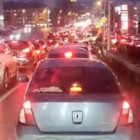 В Пензе из-за аварии парализовало улицу Суворова. ВИДЕО