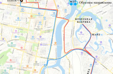 В Пензе изменят схему движения автобусов №20