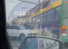 В Пензе у «ЦУМа» произошло ДТП с пострадавшей пассажиркой автобуса