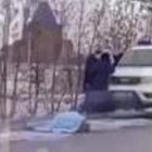 В пензенской Заре с ночи лежит на улице мертвый человек