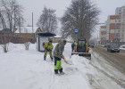 В Пензе на уборку снега вышли 90 машин и 110 рабочих