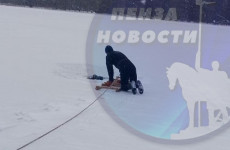На реке в Пензе под слоем льда погиб мужчина