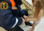 В Пензе игра трехлетней девочки окончилась приездом спасателей