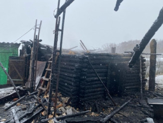 В Пензенской области в горящей бане погиб мужчина