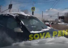 В Пензе момент нелепейшего ДТП попал в объектив авторегистратора