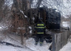 В Пензе страшный ночной пожар унес жизнь женщины