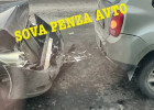 Пензенцы сообщают о жесткой тройной аварии на улице Суворова