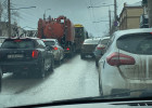 ДПС огородили троллейбус: в Пензе в огромной пробке встала улица Кирова