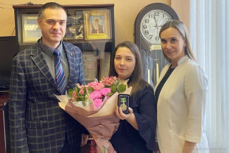 Пензячка Лилия Загребнева удостоена медали «Материнская доблесть» III степени