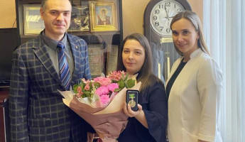 Пензячка Лилия Загребнева удостоена медали «Материнская доблесть» III степени