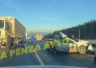 Опубликовано видео с места смертельной автокатастрофы в Нижнеломовском районе