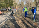 В Пензе начали весеннее благоустройство Заводского района