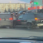 В Пензе случилась авария возле торгового центра Берлин
