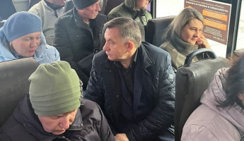 Глава пензенского минстроя прокатился на маршрутке в час пик