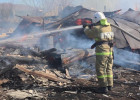 Страшный пожар под Пензой уничтожил два дома и надворные постройки