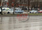 В пензенском микрорайоне Арбеково разбилась машина