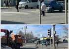 Жесткое ДТП в Пензе: автокран врезался в легковушку