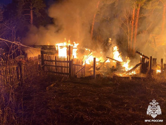В Сосновоборске Пензенской области случился серьезный пожар