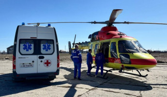 Еще трех пациентов доставили из районов в Пензу на вертолетах