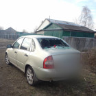 Жительница Пензенской области в пьяном угаре изуродовала машину бывшего мужа