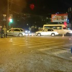 В Пензе на перекрестке улиц Рахманинова и Тернопольской столкнулись две легковушки