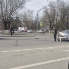 У памятника Победы в Пензе случилась жесткая авария