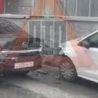 На улице Пушкина в Пензе столкнулись два автомобиля