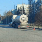 Пензенцы сообщают об аварии с автоцистерной на улице Окружной