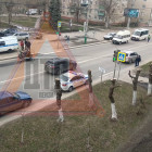 На улице Калинина в Пензе случилось жесткое ДТП с мотоциклом