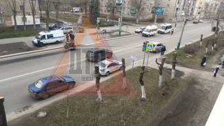 На улице Калинина в Пензе случилось жесткое ДТП с мотоциклом
