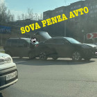 В Пензе произошла авария возле ТЦ Олимп
