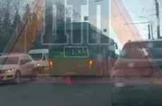 В центре Пензы случилось еще одно ДТП с участием общественного транспорта
