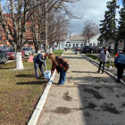 В Железнодорожном районе Пензы прошёл субботник