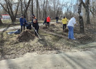 Первомайский район принял участие в общегородском субботнике