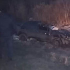 Обнародованы фото с места гибели мужчины в ДТП с лосем в Пензенской области