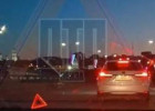 На Измайловском путепроводе в Пензе случилось ДТП с участием мотоцикла
