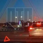 На Измайловском путепроводе в Пензе случилось ДТП с участием мотоцикла