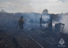 В Городищенском районе Пензенской области потушили крупный пожар