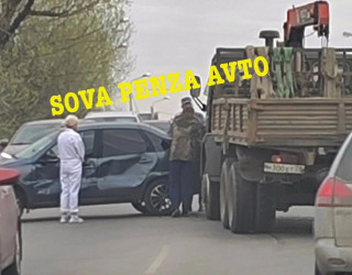 Под Пензой случилась жесткая авария с легковушкой и грузовиком