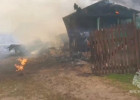 Два человека погибли при пожаре в Вадинском районе Пензенской области