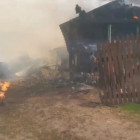 Два человека погибли при пожаре в Вадинском районе Пензенской области