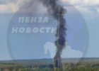На Барковке в Пензе полыхает дачный дом