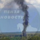 На Барковке в Пензе полыхает дачный дом