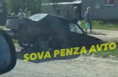 В селе под Пензой случилась жесткая авария. ВИДЕО