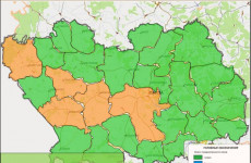 Четвертый класс пожарной опасности ожидается в пяти районах Пензенской области
