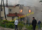 В Пензе более 40 человек тушили пожар на улице Володарского