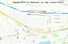 В Пензе поменяют схему движения маршруток №40