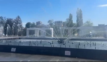 В Пензе заработал центральный фонтан 
